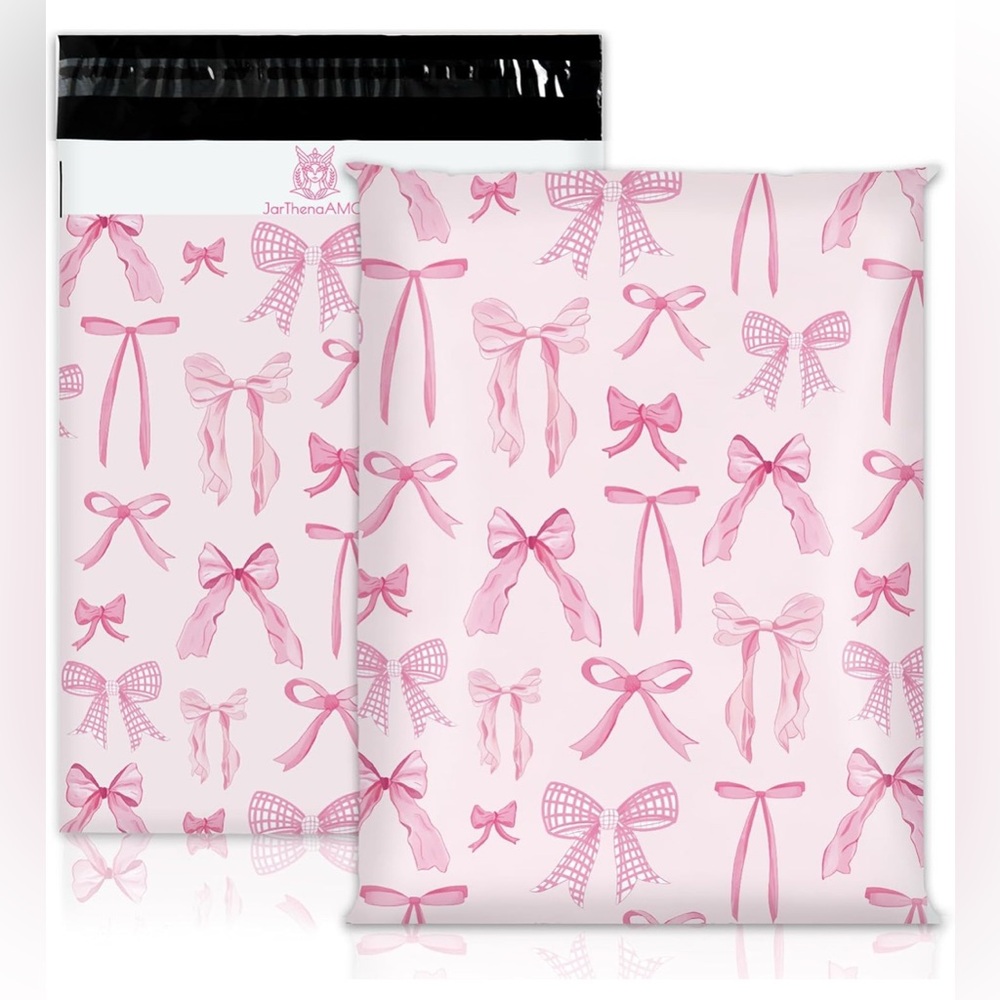 25 Poly Mailers Girly Coquette Pink Aesthetic Designs